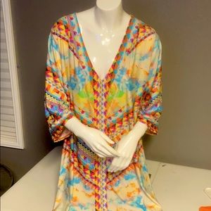 Bat III bathing suit cover up nwot